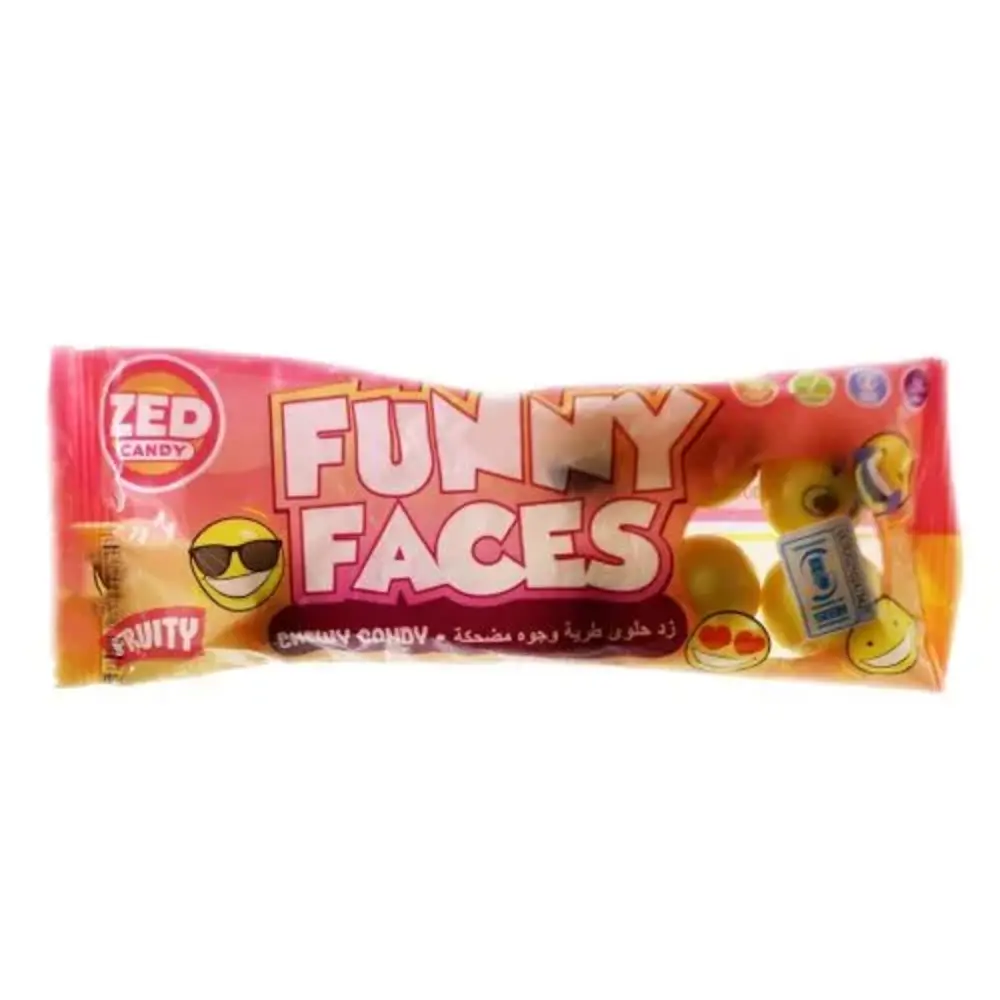 Zen Candy Funny Faces Candy 39G